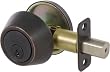 Callan Oil Rubbed Bronze (Edged) Single Cylinder Deadbolt