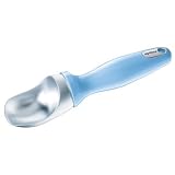 Zyliss 71372 Metal Ice-Cream Scoop with Ergonomic Plastic Handle