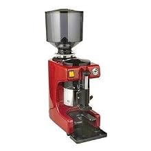 La Pavoni Commercial Coffee Grinder, 2.2-Pound Capacity Hopper, Red and Stainless Steel