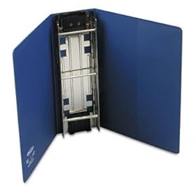 Hanging Post Binder, 11 x 8-1/2, 3 Capacity, Blue