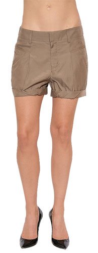 Vince Women's Pleated Short in Taupe