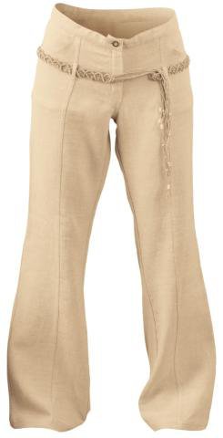 Organic Hemp Women's Party Pants (Ac) - L