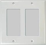 Jackson Deerfield #8WS127 White Steel Double Rock Plate
