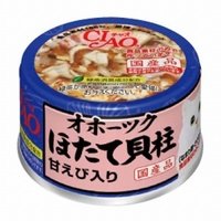 CIAO　チャオ　オホーツク　ほたて貝柱　甘えび入り　AO-08　75g