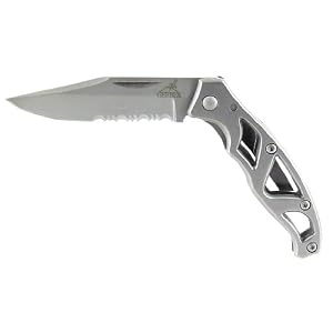 Gerber 22-48484 Mini Paraframe Knife, Serrated Edge by 