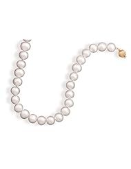 5- Cultured Freshwater Pearl Necklace with a 14 Karat Yellow Gold Clasp