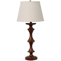 Wood Grain Finish Table Lamp