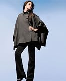 Jones New York Petite Mock-Turtleneck Poncho