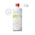 OZOFire Bio-Ethanol Liquid Fuel for Fireplaces 6pk of 1 quart bottles