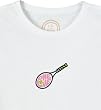 LIFE IS GOOD Women`s One Love Tennis Racquet Tee