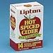 o Lipton o - Hot Spiced Cider, 14 Packets/box