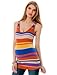 Deals Sales A Pea in the Pod: Sleeveless Scoop Neck Veriegated Stripe Maternity T Shirt Stores Online