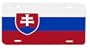 Slovakia Slovak Slovensko Flag Vanity Auto License Plate