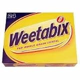 Weetabix Whole Grain Cereal 24s (Pack of 4) (Original From England)