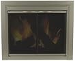 GHP GROUP CO-3301 CORONET" FIRE SCREEN 37.5"W x 33"H Nickel