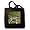 Australian Cattle Dog - Black Tote Bag 14w X 14h X 3d