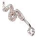 Big Snake Serpant Head Barbell Body Jewelry Piercing