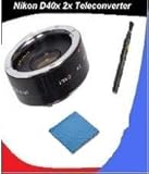 Nikon D40x 2x Teleconverter (4 Elements) + DIGI Microfiber Cleaning Cloth+  ....