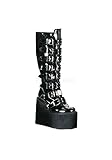 Pleaser Women's Swing-815 Knee-High Boot,Black Patent,8 M US