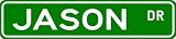 JASON Street Name Sign ~ Family Lastname Sign ~ Gameroom, Basement, Garage Sign