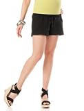 A Pea in the Pod: Pull On Style Smocked Waist Maternity Shorts