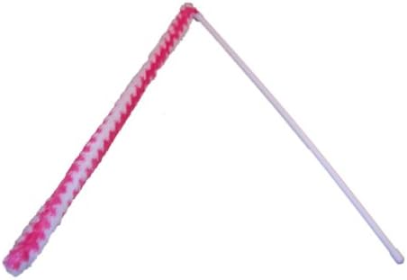 Cat A Lack Wand with Striped Tail Cat Toy, Assorted