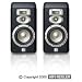 JBL L830 3-Way 6-Inch Bookshelf Loudspeaker (Pair, Black)