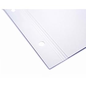 11x14 Landscape Pre-Punched Matte Inkjet Paper for Screwpost Portfolios - 25 Pack