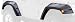 Bushwacker 10045-02 Jeep Pocket Style Fender Flare - Front Pair