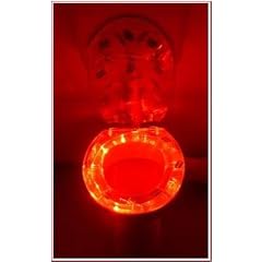Wc Brille mit 10 Led Stacheldraht & Klinge