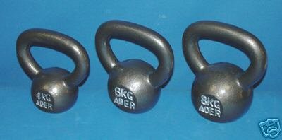 Premier Kettlebell Set: 4, 6, 8KG (9, 13, 18 LB)