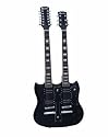 DIMAVERY DN-504 E-Gitarre SG Dbl.Neck, sw