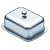 Master Class Deep Double Walled Insulated Butter Dish and Cover, Display Boxed