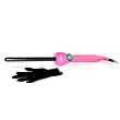 Jose Eber ClipLess 13 Mm 1/2" Curling Iron Pink Pro 110/220 Volt Spiral Baby Curls