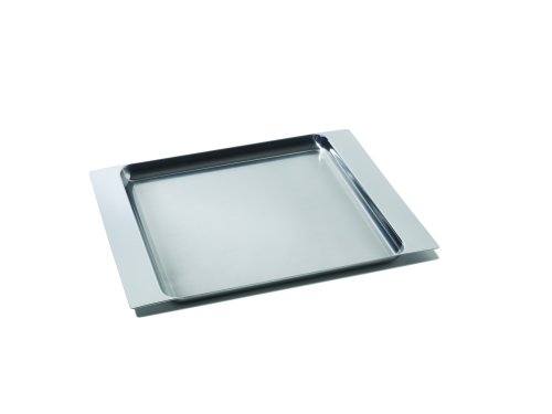 Alessi FS01 4X4 PROGRAMMA 8 Tablett, rechteckig aus Edelstahl