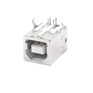 USB 2.0 Female Printer Socket to 4Pin 90 Degree Connector for Computer