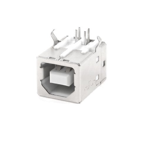 USB 2.0 Female Printer Socket to 4Pin 90 Degree Connector for Computer