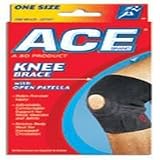 ACE Neoprene Open Knee Brace, One Size Fits All