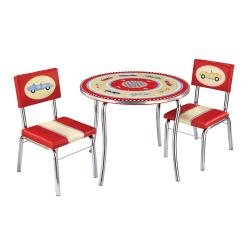 Retro Racers Table & Chairs Set