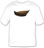 T-shirt with travel, Europe, boat, England, transport, scene, canoe, “United Kingdom”, wood