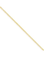 14k 1.3mm Solid D/c Cable Chain, Best Quality Free Gift Box Satisfaction Guaranteed