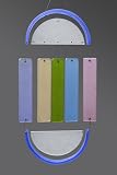 Goose Rocks Designs Guilford Handcrafted Stained Glass Wind Chime