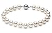 HinsonGayle AAA Handpicked 7.5-8mm White Round Freshwater Cultured Pearl Bracelet Silver 7.5