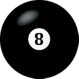 8 Ball Refrigerator Magnet