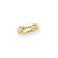 14k Yellow Gold 5mm Comfort Fit Men's Wedding Band