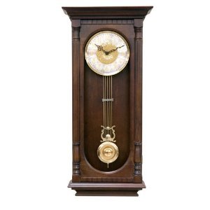Hermle 70802-Q12214 Chatham Walnut Wall Clock