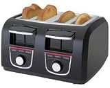 Black & Decker 4-Slice Toaster - Black (T4550)