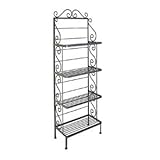 Grace Collection GMC-304RB-GM Four Shelf Bakers Baker