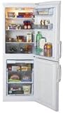 Lec fridge freezer, 5.1cuft fridge, 2.2cuft freezer, white
