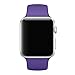 for Apple Watch Band,Voberry® Soft Silicone Sport Style Replacement Band for Apple Wrist Watch (38mm, Purple )